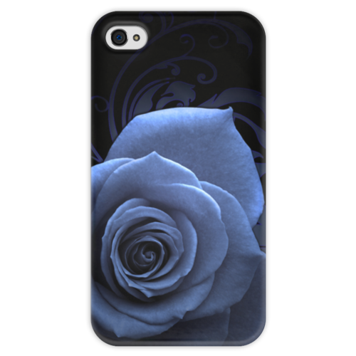 Заказать чехол для iPhone 4/4S в Москве. Чехол для iPhone 4 глянцевый, с полной запечаткой Туманная роза от hassliebe86@mail.ru - готовые дизайны и нанесение принтов.