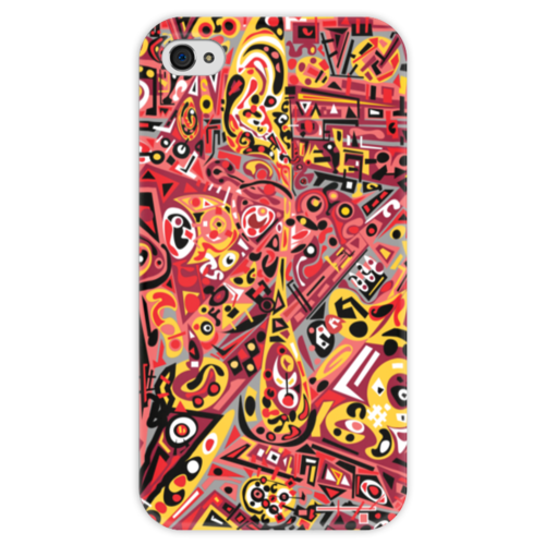Заказать чехол для iPhone 4/4S в Москве. Чехол для iPhone 4 глянцевый, с полной запечаткой zdermm431 от Vadim Koval - готовые дизайны и нанесение принтов.