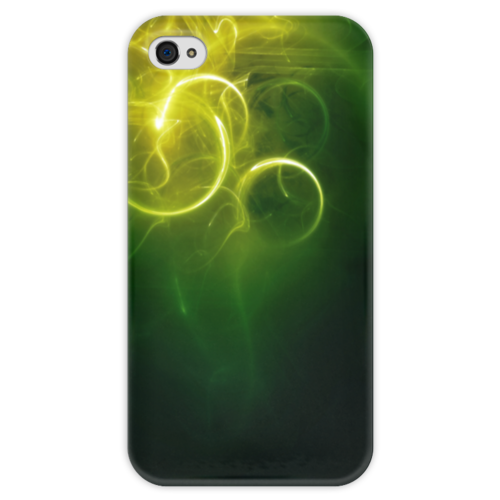Заказать чехол для iPhone 4/4S в Москве. Чехол для iPhone 4 глянцевый, с полной запечаткой Абстракция от Елена Гришина - готовые дизайны и нанесение принтов.