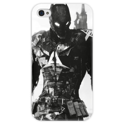 Заказать чехол для iPhone 4/4S в Москве. Чехол для iPhone 4 глянцевый, с полной запечаткой бетмен от Alex - готовые дизайны и нанесение принтов.