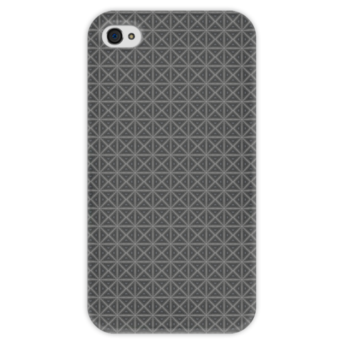 Заказать чехол для iPhone 4/4S в Москве. Чехол для iPhone 4 глянцевый, с полной запечаткой Detroit от Vadim Koval - готовые дизайны и нанесение принтов.