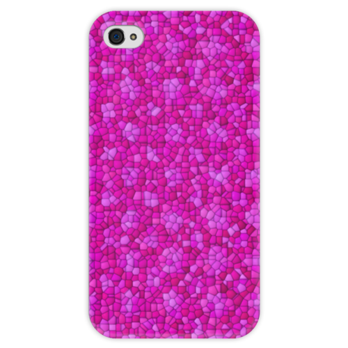 Заказать чехол для iPhone 4/4S в Москве. Чехол для iPhone 4 глянцевый, с полной запечаткой purple от Vadim Koval - готовые дизайны и нанесение принтов.