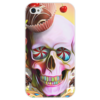 Заказать чехол для iPhone 4/4S в Москве. Чехол для iPhone 4 глянцевый, с полной запечаткой Sweet Skull от scoopysmith - готовые дизайны и нанесение принтов.