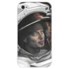 Заказать чехол для iPhone 4/4S в Москве. Чехол для iPhone 4 глянцевый, с полной запечаткой SpaceX от The Spaceway  - готовые дизайны и нанесение принтов.