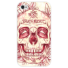 Заказать чехол для iPhone 4/4S в Москве. Чехол для iPhone 4 глянцевый, с полной запечаткой Santa Muerte skull от scoopysmith - готовые дизайны и нанесение принтов.