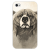 Заказать чехол для iPhone 4/4S в Москве. Чехол для iPhone 4 глянцевый, с полной запечаткой Медведь от scoopysmith - готовые дизайны и нанесение принтов.