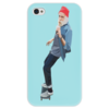 Заказать чехол для iPhone 4/4S в Москве. Чехол для iPhone 4 глянцевый, с полной запечаткой Всегда молодой от Дмитрий Городничев - готовые дизайны и нанесение принтов.