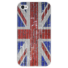 Заказать чехол для iPhone 4/4S в Москве. Чехол для iPhone 4 глянцевый, с полной запечаткой UK flag от Tatin - готовые дизайны и нанесение принтов.