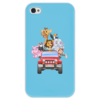Заказать чехол для iPhone 4/4S в Москве. Чехол для iPhone 4 глянцевый, с полной запечаткой Сафари от Ирина - готовые дизайны и нанесение принтов.