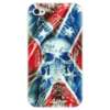Заказать чехол для iPhone 4/4S в Москве. Чехол для iPhone 4 глянцевый, с полной запечаткой Флаг Конфедерации США от Leichenwagen - готовые дизайны и нанесение принтов.