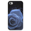 Заказать чехол для iPhone 4/4S в Москве. Чехол для iPhone 4 глянцевый, с полной запечаткой Туманная роза от hassliebe86@mail.ru - готовые дизайны и нанесение принтов.
