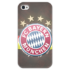 Заказать чехол для iPhone 4/4S в Москве. Чехол для iPhone 4 глянцевый, с полной запечаткой FC BAYERN от Александра Супроженкова - готовые дизайны и нанесение принтов.