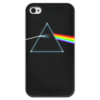 Заказать чехол для iPhone 4/4S в Москве. Чехол для iPhone 4 глянцевый, с полной запечаткой Pink Floyd от sergozornoff - готовые дизайны и нанесение принтов.