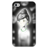 Заказать чехол для iPhone 4/4S в Москве. Чехол для iPhone 4 глянцевый, с полной запечаткой Раздумья злого гения от q2015w2015@yandex.ru - готовые дизайны и нанесение принтов.