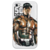 Заказать чехол для iPhone 4/4S в Москве. Чехол для iPhone 4 глянцевый, с полной запечаткой 50 Cent  от ksandr23 - готовые дизайны и нанесение принтов.