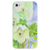 Заказать чехол для iPhone 4/4S в Москве. Чехол для iPhone 4 глянцевый, с полной запечаткой морозники от Ольга Шефер - готовые дизайны и нанесение принтов.