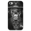 Заказать чехол для iPhone 4/4S в Москве. Чехол для iPhone 4 глянцевый, с полной запечаткой Mr. Skull от scoopysmith - готовые дизайны и нанесение принтов.