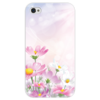 Заказать чехол для iPhone 4/4S в Москве. Чехол для iPhone 4 глянцевый, с полной запечаткой Цветочки от Ирина - готовые дизайны и нанесение принтов.