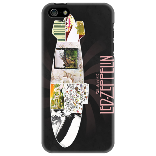 Заказать чехол для iPhone 5/5S в Москве. Чехол для iPhone 5 Led Zeppelin от george87 - готовые дизайны и нанесение принтов.