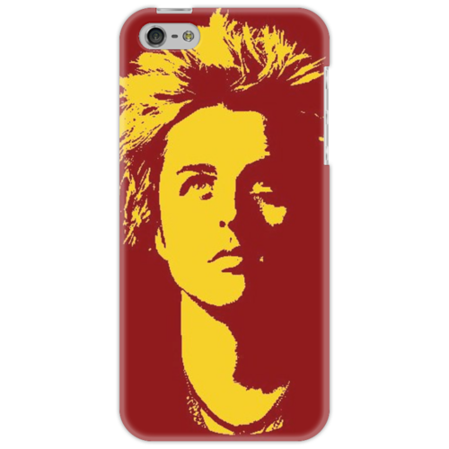 Заказать чехол для iPhone 5/5S в Москве. Чехол для iPhone 5 Джо Амстронг Green Day от Lolgrafy - готовые дизайны и нанесение принтов.