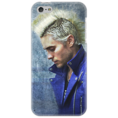Заказать чехол для iPhone 5/5S в Москве. Чехол для iPhone 5 Jared Leto от No Name - готовые дизайны и нанесение принтов.