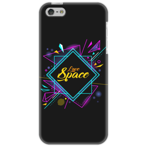 Заказать чехол для iPhone 5/5S в Москве. Чехол для iPhone 5 Love Space от The Spaceway  - готовые дизайны и нанесение принтов.