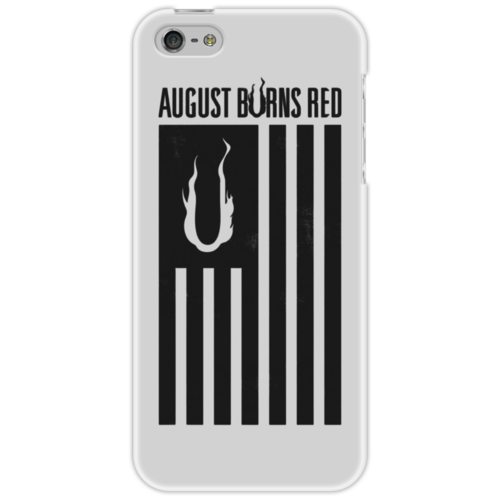 Заказать чехол для iPhone 5/5S в Москве. Чехол для iPhone 5 August Burns Red от geekbox - готовые дизайны и нанесение принтов.