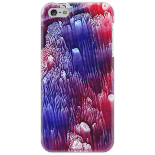Заказать чехол для iPhone 5/5S в Москве. Чехол для iPhone 5 Акварелька от Alisa - готовые дизайны и нанесение принтов.