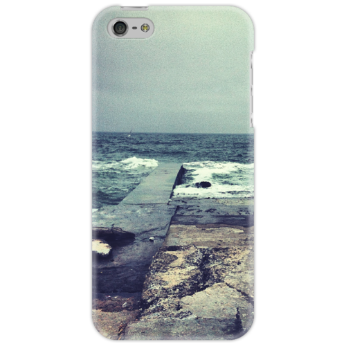 Заказать чехол для iPhone 5/5S в Москве. Чехол для iPhone 5 Море осень от redsnow - готовые дизайны и нанесение принтов.