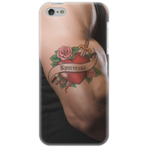 Заказать чехол для iPhone 5/5S в Москве. Чехол для iPhone 5 Кристина от AstArt - готовые дизайны и нанесение принтов.