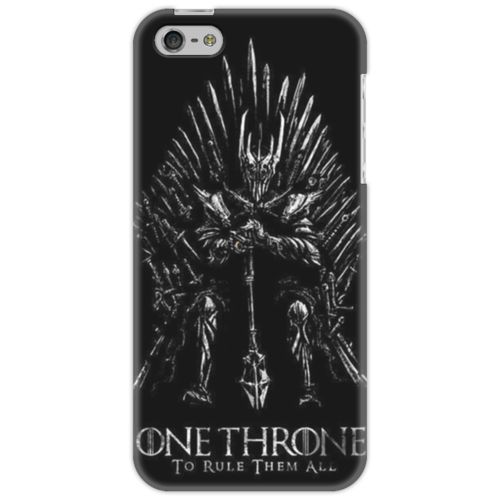 Заказать чехол для iPhone 5/5S в Москве. Чехол для iPhone 5 Властелин Колец от PolinaCH.VA. - готовые дизайны и нанесение принтов.