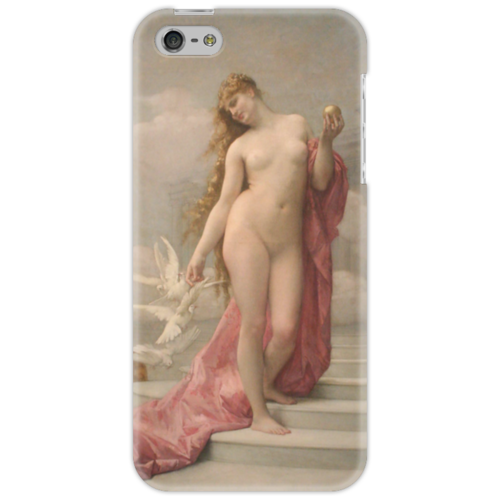 Заказать чехол для iPhone 5/5S в Москве. Чехол для iPhone 5 Венера (картина Кабанеля) от trend - готовые дизайны и нанесение принтов.