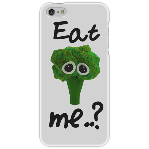 Заказать чехол для iPhone 5/5S в Москве. Чехол для iPhone 5 Eat me..? от FireFoxa - готовые дизайны и нанесение принтов.