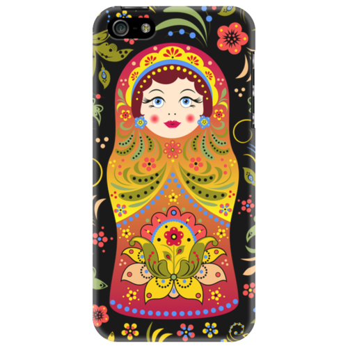 Заказать чехол для iPhone 5/5S в Москве. Чехол для iPhone 5 Матрёшка от Ирина - готовые дизайны и нанесение принтов.