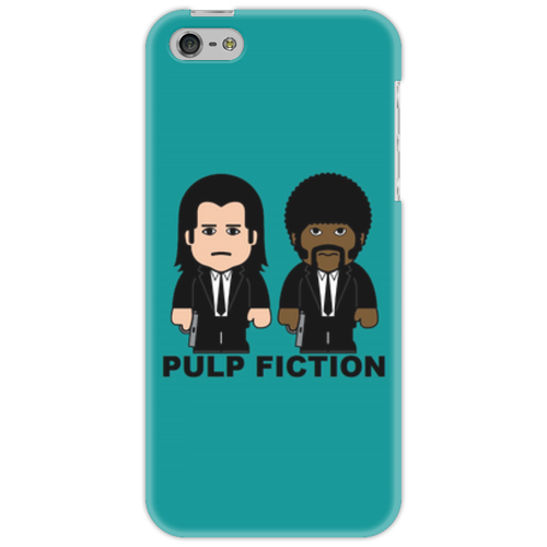 Заказать чехол для iPhone 5/5S в Москве. Чехол для iPhone 5 Pulp Fiction от Аня Лукьянова - готовые дизайны и нанесение принтов.