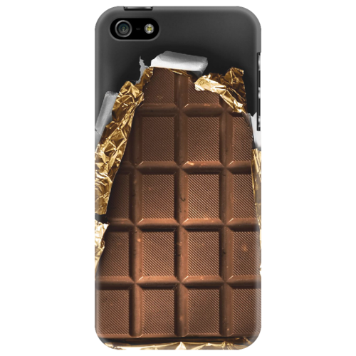 Заказать чехол для iPhone 5/5S в Москве. Чехол для iPhone 5 Шоколад  от antoniobelyakov - готовые дизайны и нанесение принтов.