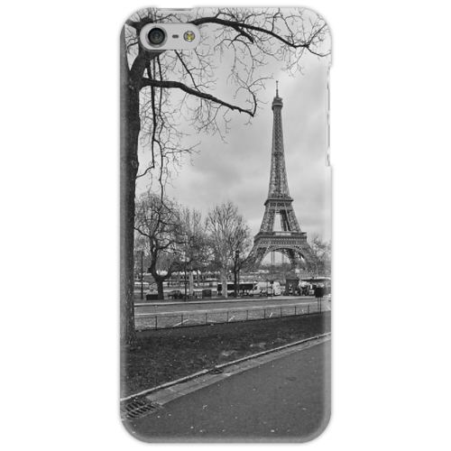 Заказать чехол для iPhone 5/5S в Москве. Чехол для iPhone 5 Парижский пейзаж от ninonnn@bk.ru - готовые дизайны и нанесение принтов.