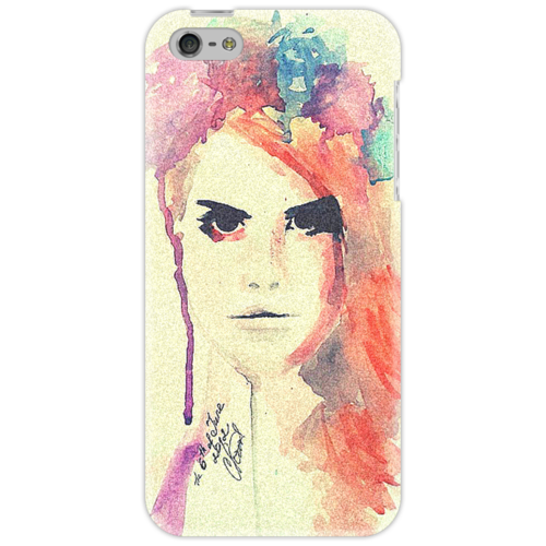 Заказать чехол для iPhone 5/5S в Москве. Чехол для iPhone 5 Lana Del Rey |3| от savior - готовые дизайны и нанесение принтов.