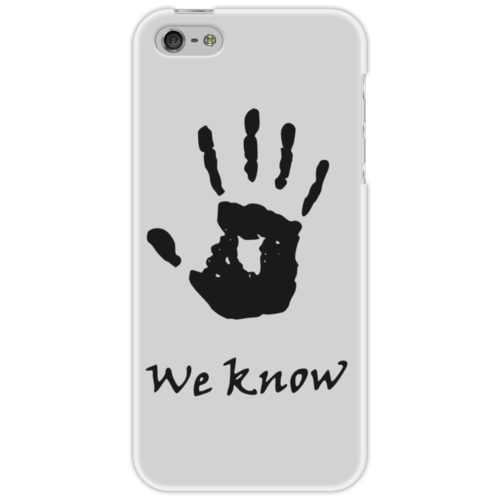 Заказать чехол для iPhone 5/5S в Москве. Чехол для iPhone 5 Темное братство от maks - готовые дизайны и нанесение принтов.
