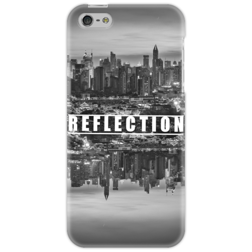 Заказать чехол для iPhone 5/5S в Москве. Чехол для iPhone 5 REFLECTION от djmarkz@yandex.ru - готовые дизайны и нанесение принтов.