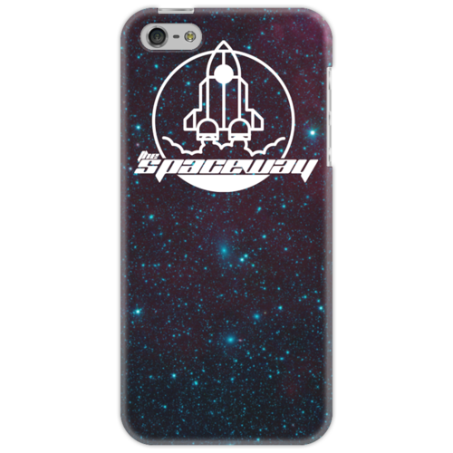 Заказать чехол для iPhone 5/5S в Москве. Чехол для iPhone 5 My Space от The Spaceway  - готовые дизайны и нанесение принтов.