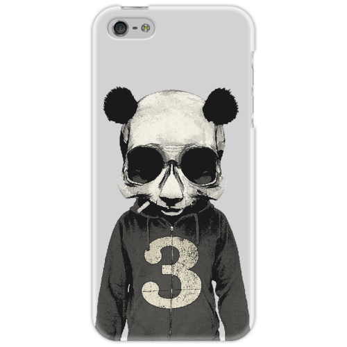 Заказать чехол для iPhone 5/5S в Москве. Чехол для iPhone 5 Panda № 3                                      от Savara - готовые дизайны и нанесение принтов.
