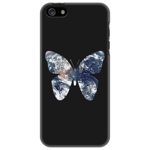 Заказать чехол для iPhone 5/5S в Москве. Чехол для iPhone 5 Earthfly (5/5s) от trueoman - готовые дизайны и нанесение принтов.