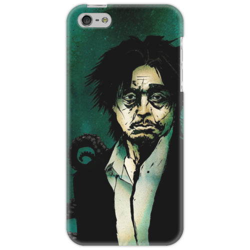 Заказать чехол для iPhone 5/5S в Москве. Чехол для iPhone 5 Джонни Депп от Татьяна - готовые дизайны и нанесение принтов.