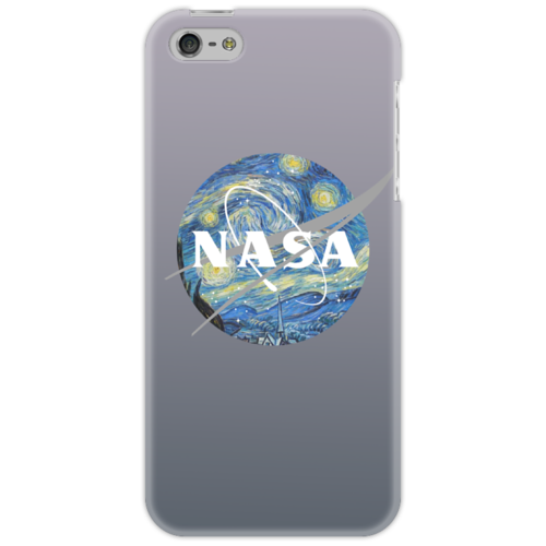 Заказать чехол для iPhone 5/5S в Москве. Чехол для iPhone 5 /Nasa от Polilog - готовые дизайны и нанесение принтов.