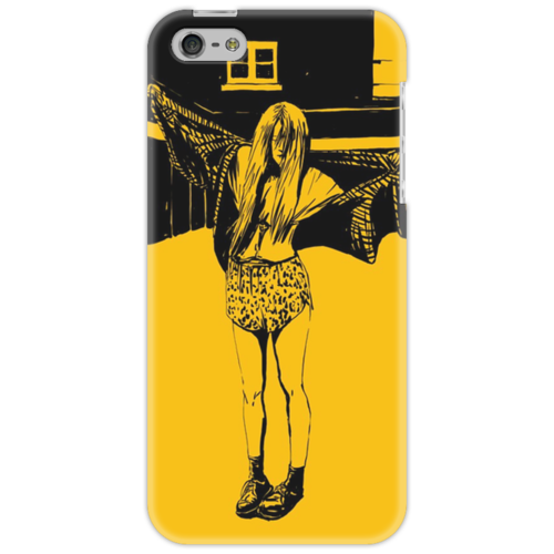 Заказать чехол для iPhone 5/5S в Москве. Чехол для iPhone 5 yellow style от savior - готовые дизайны и нанесение принтов.