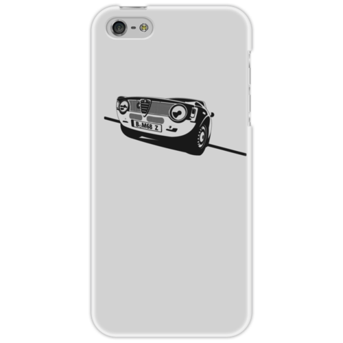 Заказать чехол для iPhone 5/5S в Москве. Чехол для iPhone 5 Retro Alfa Romeo Racing от Mesk08 - готовые дизайны и нанесение принтов.
