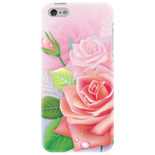 Заказать чехол для iPhone 5/5S в Москве. Чехол для iPhone 5 Розочка от Ирина - готовые дизайны и нанесение принтов.