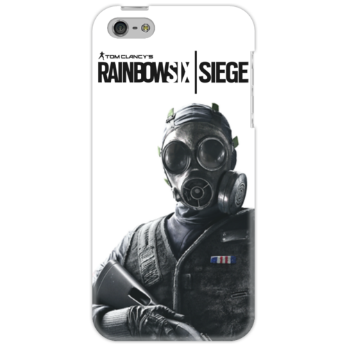Заказать чехол для iPhone 5/5S в Москве. Чехол для iPhone 5 Rainbowsix от game-fan - готовые дизайны и нанесение принтов.