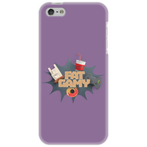 Заказать чехол для iPhone 5/5S в Москве. Чехол для iPhone 5 FatGamy Iphone 5 от Кирилл Новосёлов - готовые дизайны и нанесение принтов.